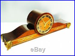 Beautiful Very Great Art Deco Westminster Chiming Mantel Clock From Superancre