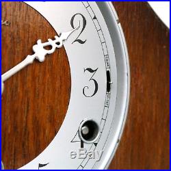 BENTIMA PERIVAL Mantel Clock Vintage WESTMINSTER Chime! UK Mid Century RESTORED