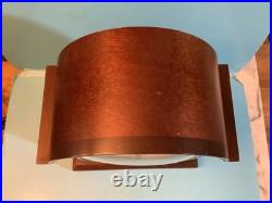 BULOVA 8 Day 2J WESTMINSTER CHIME BARISTER MAHOGANY CLOCK. WORKS BULOVA 8 Day 2J WESTMINSTER CHIME BARISTER MAHOGANY CLOCK. WORKS
