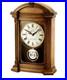 BULOVA Allerton B7653 Chiming Pendulum Mantle Clock- Walnut Finish-17.5x11.5x4