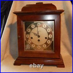 BULOVA Clock WESTMINSTER Chime 340-020 West Germany 2 Jewels Working Mantel Key