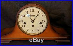 BULOVA WESTMINSTER 2 Jewel CHIME Mantel MANTLE CLOCK Key Wind GERMANY