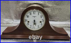 Baldwin M110 Westminster Chime Mantel Clock with Key Franz Hermle Works perfect