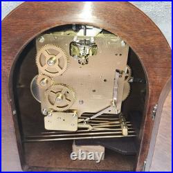 Baldwin M110 Westminster Chime Mantel Clock with Key Franz Hermle Works perfect