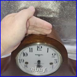 Baldwin M110 Westminster Chime Mantel Clock with Key Franz Hermle Works perfect