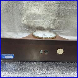 Baldwin M110 Westminster Chime Mantel Clock with Key Franz Hermle Works perfect