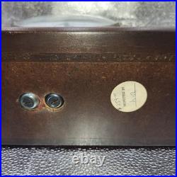 Baldwin M110 Westminster Chime Mantel Clock with Key Franz Hermle Works perfect