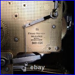 Baldwin M210 MAH Bracket Clock Westminster Chime Nonworking, Needs Repair
