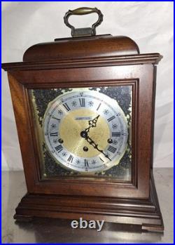 Barwick U. S. A Triple Westminster Chime 8 Day Bracket Clock Working Howard Miller