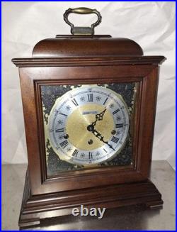 Barwick U. S. A Triple Westminster Chime 8 Day Bracket Clock Working Howard Miller