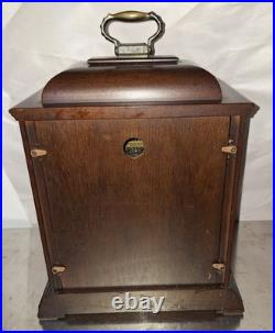 Barwick U. S. A Triple Westminster Chime 8 Day Bracket Clock Working Howard Miller