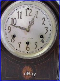 Beatuiful Vintage No. 124 Seth Thomas Westminster Chime Mantel Clock