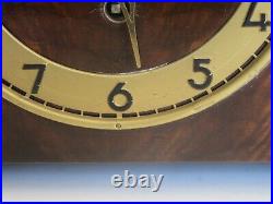 Beautiful Antique Girod French Art Deco Westminster Chime Mantle Clock (Works)