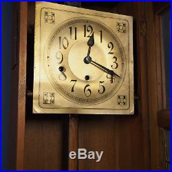 Beautiful Antique KIENZLE Westminster Chime Wall Clock from about 1910