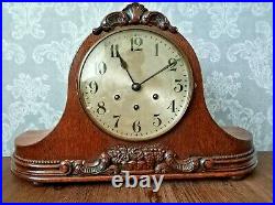 Beautiful Antique Westminster Chime Mantel Mantle Clock