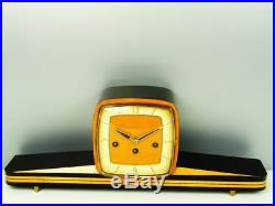 Beautiful Art Deco Westminster Chiming Mantel Clock From Hermle