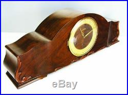 Beautiful Art Deco Westminster Chiming Mantel Clock From Junghans