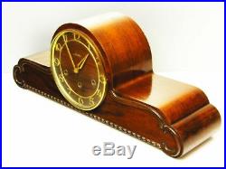 Beautiful Art Deco Westminster Chiming Mantel Clock From Mauthe