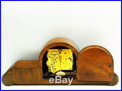 Beautiful Art Deco Westminster Chiming Mantel Clock From Mauthe