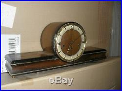Beautiful Art Deco mantle clock with Westminster chimes