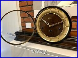 Beautiful German Hermle Westminster Mantel Clock With Chiming Up 5 Sound Bars