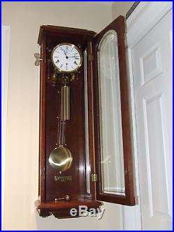Beautiful German Vienna Regulator Weight Driven Westminster Chime Wall Clock 43