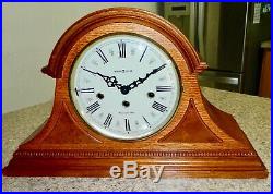 Beautiful HOWARD MILLER Key-wound WESTMINSTER Chime Mantel CLOCK