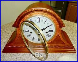 Beautiful HOWARD MILLER Key-wound WESTMINSTER Chime Mantel CLOCK