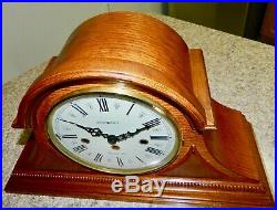 Beautiful HOWARD MILLER Key-wound WESTMINSTER Chime Mantel CLOCK