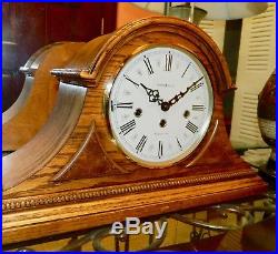 Beautiful HOWARD MILLER Key-wound WESTMINSTER Chime Mantel CLOCK