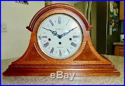 Beautiful HOWARD MILLER Key-wound WESTMINSTER Chime Mantel CLOCK