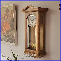 Beautiful Hermle Mechanical Westminster Chiming Wall Clock German Quality VGC