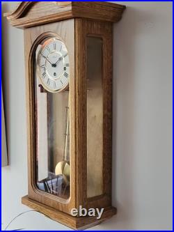 Beautiful Hermle Mechanical Westminster Chiming Wall Clock German Quality VGC