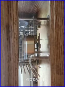 Beautiful Hermle Mechanical Westminster Chiming Wall Clock German Quality VGC