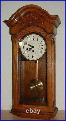 Beautiful Howard Miller 613-100 60TH ANNIVERSARY Westminster Chime wall Clock