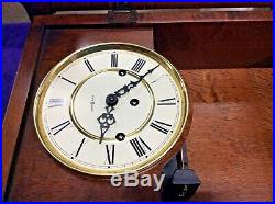 Beautiful Howard Miller 613-227 Key Wound Westminster Chime Wall Clock