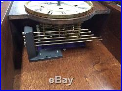 Beautiful Howard Miller 613-227 Key Wound Westminster Chime Wall Clock