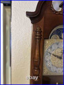 Beautiful Howard Miller Rowland 620-182 Chime Wall Clock. New one costs $999.00