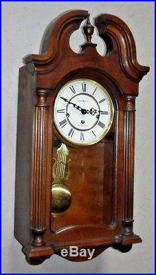 Beautiful Howard Miller U. S. A 8 Day Westminster Chime Wall Clock 613-227 Working