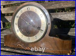Beautiful Mantle Clock Foreign In Working Order