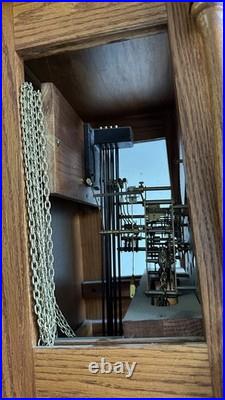 Beautiful OAK grandfather CLOCK