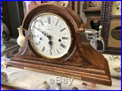 Beautiful Oak Howard Miller Westminster Chime-worthington Mantle Clock 613-102