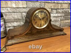 Beautiful Rare Antique Seth Thomas Walnut Westminster Chime 99mantle Clock Vtg