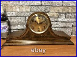 Beautiful Rare Antique Seth Thomas Walnut Westminster Chime 99mantle Clock Vtg