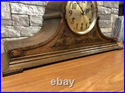 Beautiful Rare Antique Seth Thomas Walnut Westminster Chime 99mantle Clock Vtg