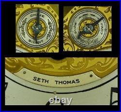 Beautiful Seth Thomas Chime No 72 fully serviced & tested. Ready for a new home