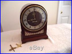 Beautiful Seth Thomas Northbury 8 Day Westminster Chime Clock-Working-1930's