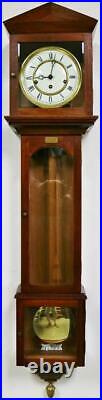 Beautiful Vintage Hermle 8 Day Westminster Chime Musical Laterndluhr Wall Clock