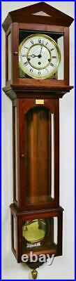 Beautiful Vintage Hermle 8 Day Westminster Chime Musical Laterndluhr Wall Clock