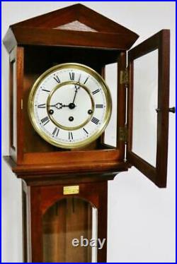 Beautiful Vintage Hermle 8 Day Westminster Chime Musical Laterndluhr Wall Clock